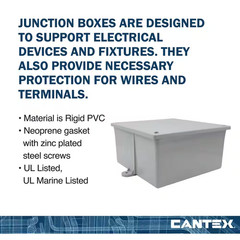 6 In. X 6 In. X 4 In. Junction Box