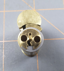 KSP 207-A-04-KA Keyed Alike SFIC 7-Pin Interchangeable Core Satin Brass (26 pcs)