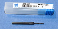 New OSG Carbide Micro Drill 1.72 mm (0.0677″) dia. TiAlN Coated (3300172)