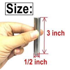 6PCS 1/2 x 3 Dowel Pins1/2 inch x 3 inch Metal Dowel pinsShelf Pegs 1/2 inchB…
