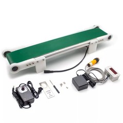 Mini Production Line Conveyor Desktop Conveyor Belt with Photoelectric Counter2h