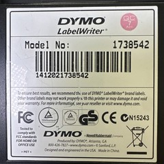 Dymo LabelWriter 4XL Thermal Label Printer – Power & USB Cable Included – Tested