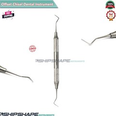 Dental Offset Enamel Chisel Surgical Hatchet Periodontal Gingival Cavity Cutting