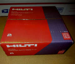 NEW! Hilti CP 617L Firestop Putty pad – 333583 (20 Count ~ 1 BOX)