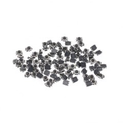 100 Pcs 3x4x2mm 4 Pin Micro Momentary Push Button Tactile Switch