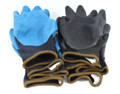 4 Pairs BBH Latex Coated Work Gardening Painting Gloves New Free Shipping