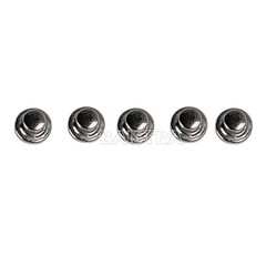 AZDENT Dental Orthodontic Lingual Buttons Bondable Round Mesh Base 10Pcs/Kit
