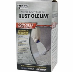 Rust-Oleum 301012 Concrete Repair Compound Kit Gray Concrete Patch & Repair 24oz