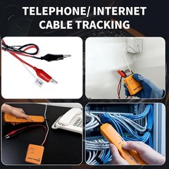 Automotive Circuit Tracer, Wire Tracer Electrical Tool & RJ11 Plug, Wire Tracker