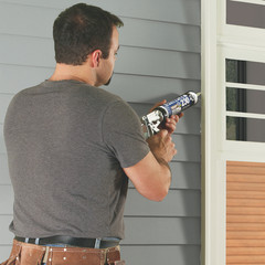 DAP DYNAFLEX 230 Premium Elastomeric Interior/Exterior Sealant: 10.1 fl oz. (Gre