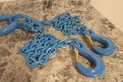 Pewag 10G120QOS/5 5 Ft Length Blue Steel 4 Leg Chain Sling