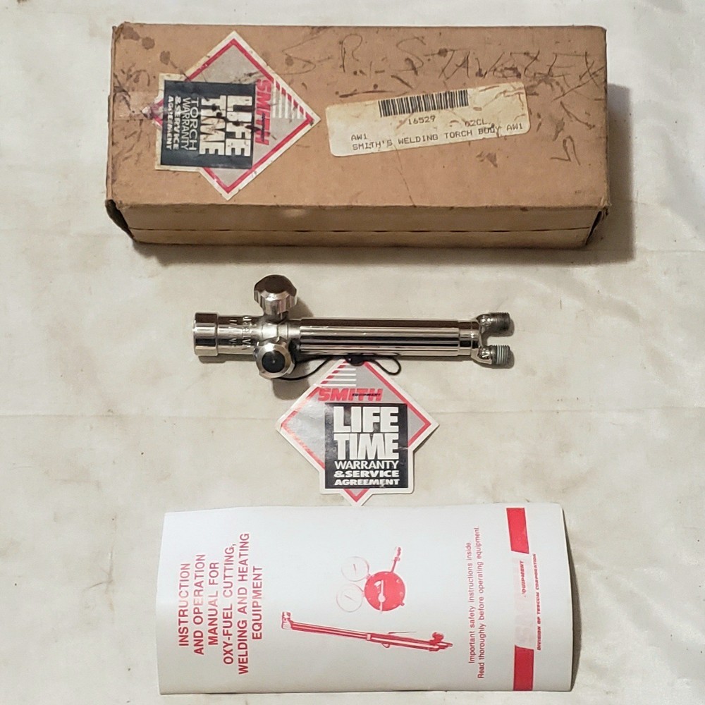 Smith Lifetime AW1A Airline Cutting Welding Torch Handle Light Duty Fits AC309