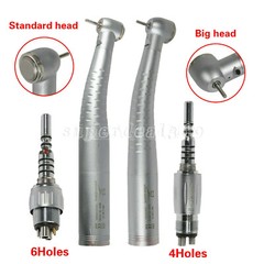 NEW Dental Fiber Optic LED High Speed Handpiece 6Hole Quick Coupler mx