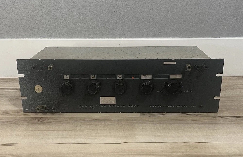 Electro Measurements Resistance Bridge 230R – Tested / Working