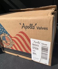 APOLLO VALVES 93-108-01 2-PIECE UNIBODY BALL VALVE NEW IN BOX