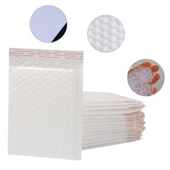 10/25/50pcs Poly Bubble Bags Mailers Envelopes Padded Packing Self Seal Shipping