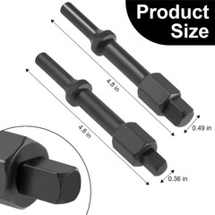 Shake 'n Break Pneumatic Bolt Breaker Set – 1/2" & 3/8" Heavy