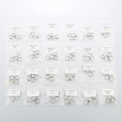4 Pcs Dental U1/L1 U2/L1 U3/L2 1st Molar Bands Prewelded Buccal Tubes Roth 022