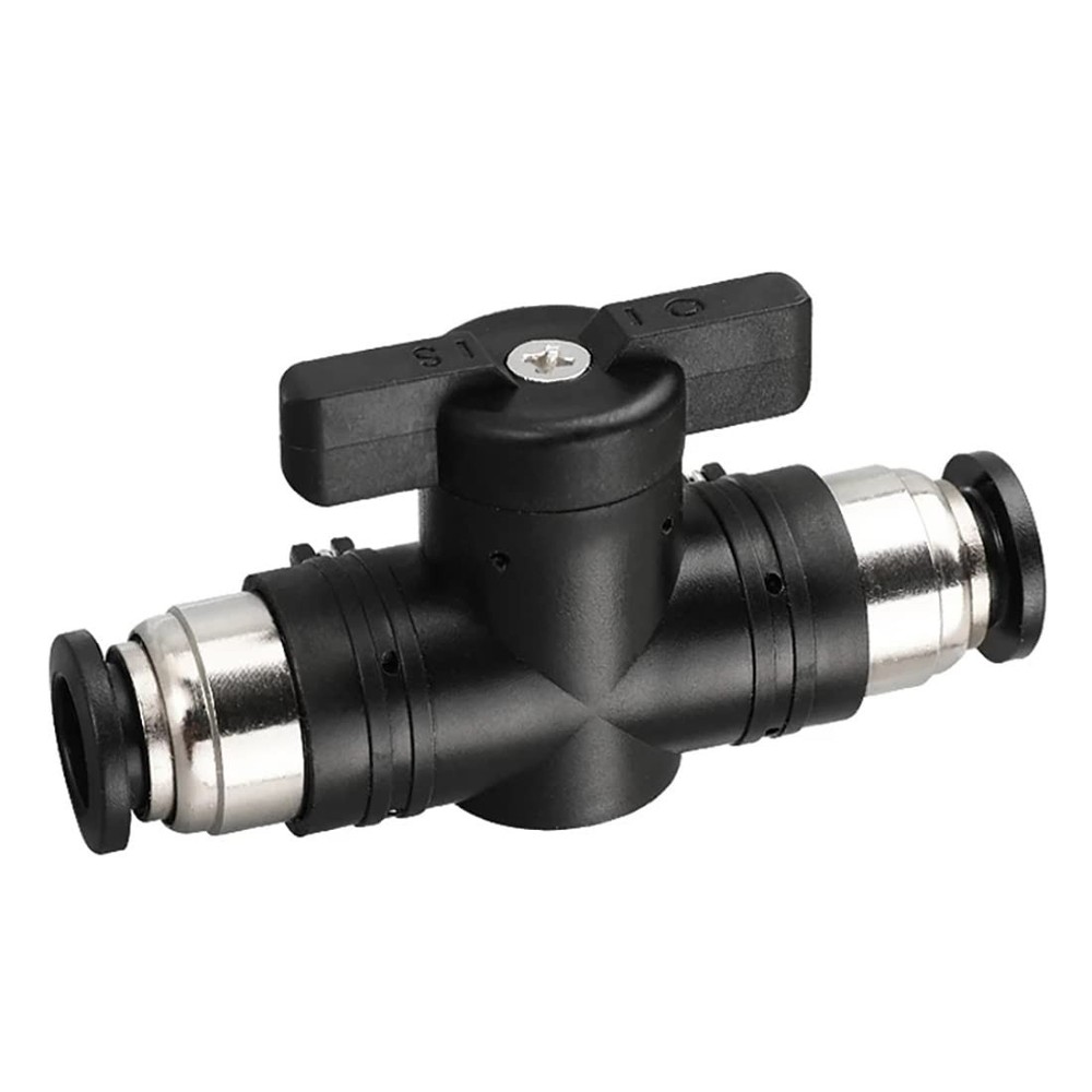 Metaland 5/32″ OD Pneumatic Ball Valve BUC Push to 4mm or 5/32“ Tube