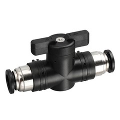 Metaland 5/32″ OD Pneumatic Ball Valve BUC Push to 4mm or 5/32“ Tube