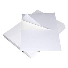50 Shipping Address Labels Blank 8.5″x5.5″ Half Sheet Self Adhesive 2 Per Sheet