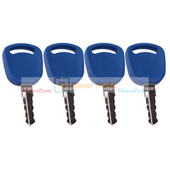 4PCS Ignition Key for Ford New Holland Tractor T1804 T2104 T5040 T4.105 T6.120