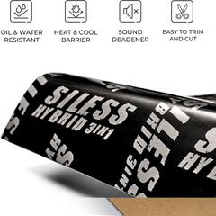 Siless Hybrid 3in1 200 mil Sound Deadening Mat 25 sqft