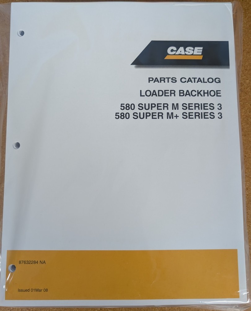 Case 580 590 Super M Series 3 Series 3 Ldr Parts Catalog – Part #87632284NA