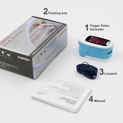 New LED Fingertip Pulse Oximeter SPO2 PR Heart Rate Patient Monitor, US Ship
