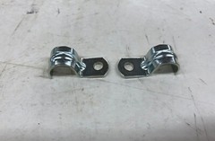 Box of 100 EMERSON BX-50 Neer BX Clamp, For Armored Cable, Steel, Zinc Plated