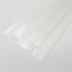 1/2″ ID Clear Heat Shrink Tube 2:1 ratio polyolefin (25ft) 0.5 inch/feet/to 13mm