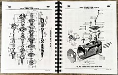 Ford 1881 1871 1841 1821 1811 Tractor 1953-1959 Master Parts Manual Catalog