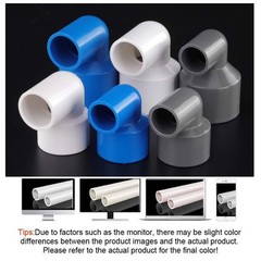 PVC 90°Elbow Reducing Pipe Fitting Reducer Socket Coupling 20/25/32/40/45~110mm