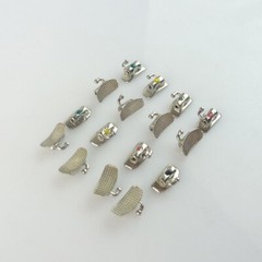 10Bag Orthodontic Bondable Brackets Buccal Tube Roth/MBT 022 1st Molar Non-conv