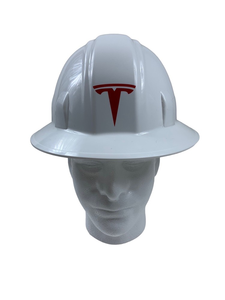 Tesla Pyramax Safety Hard Hat Size 6.5″-8″ White ANSI Type 1 Class E,G & C