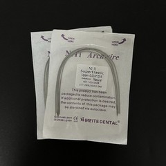 Dental Orthodontic Niti Super Elastic Rectangular Arch Wire Ovoid/Natural