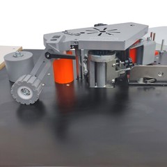 Curved Straight Line Edge Banding Machine 0.275-1.96″ Edge Height 0-6/min 110V