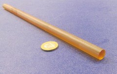 Ultem PEI Rod 1000-1000 Natural .500″ (1/2″) Diameter Rod x 1 Ft Long