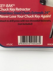 KEY-BAK 7LSC Retractable Key Reel 24″ Cord Heavy Duty Mount Base Lot of 3 NEW