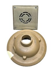 SMITH FLOOR DRAIN CAST IRON NIKEL BRONZE 3″ 09212JS54-1