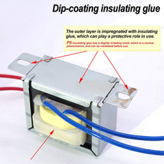 Input AC 110V 50/60HZ Output AC 12V 10VA Transformer – Single Phase for Lighting