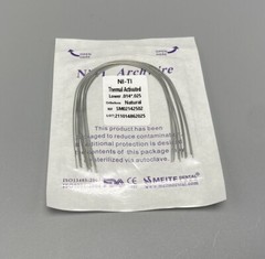 Dental Orthodontic Thermal Activated Archwires Niti Arch Wire Ovoid Natural Form