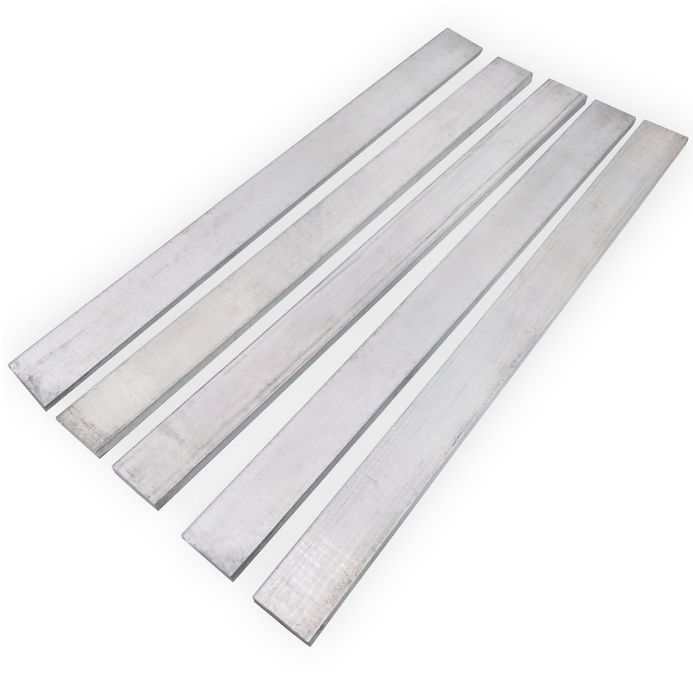 5pcs 5mm ±10% x 20mm x 250mm 6061 Aluminum Flat Bar Flat Plate Sheet