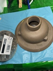 Smith 5” Floor Drain w/ A05NB Strainer Cast Iron Adjustable