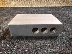 H&R 42-16-6 9″ L x 6″ W x 2.5″ Thk Soft Lathe Chuck Jaws Serrated