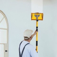 Drywall Flat Finishing Box Tool 5-Speed Rod for Wall and Ceiling Plastering