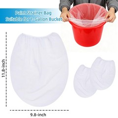 10 Pcs Paint Strainer Bags 1 Gallon- Premium Nylon Paint Filter with Elastic …