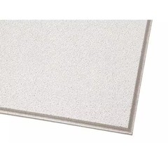 Dune Ceiling Tile, 24 in W x 24 in L, Angled Tegular, 15/16 in Grid Size, 12 PK