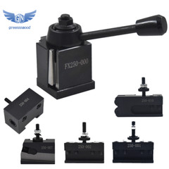6Pcs OXA 250-000 Wedge Type Quick Change Tool Post Holder For CNC Swing Dia 8″