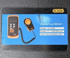Dr. Meter Digital Illuminance/Light Meter 0.1 – 200,000 Luxmeter Model LX1330B